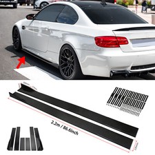 Glossy Side Skirt Extension Splitter Rocker Panel For Bmw M3 2007-2013 Glossy Side Skirt Extension Splitter Rocker Panel For Bmw M3 2007-2013