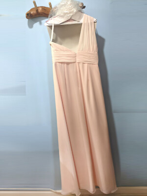 Petal Pink Empire Waist One-shoulder Prom Bridesmaid Dress- Sz 12 | eBay Petal Pink Empire Waist One-shoulder Prom Bridesmaid Dress- Sz 12 | eBay