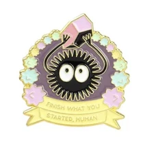 Dust Bunnies From Studio Ghibli My Neighbor Totoro Enamel Lapel Pin Brooch Anime