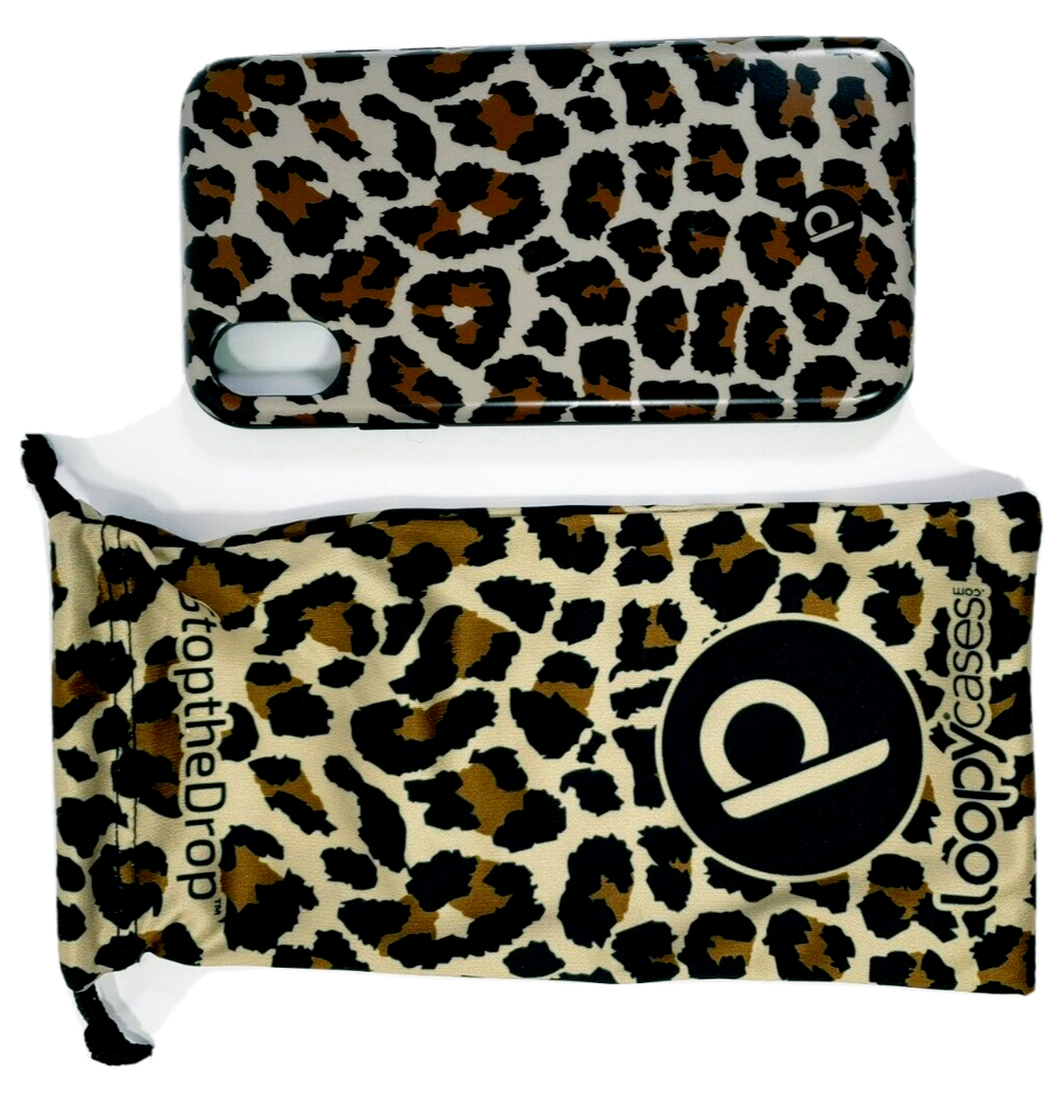Loopycase Cheetah iPhone X Cheetah Print Comes With a Matching Bag
