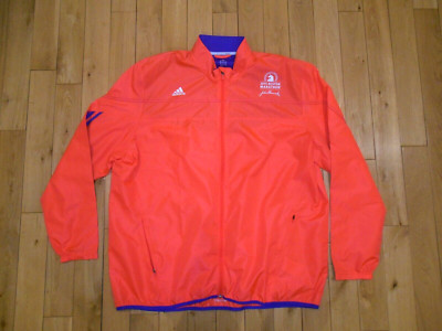 Adidas 119th BOSTON MARATHON 2015 Lightweight Running Response Jacket Mens 2XL