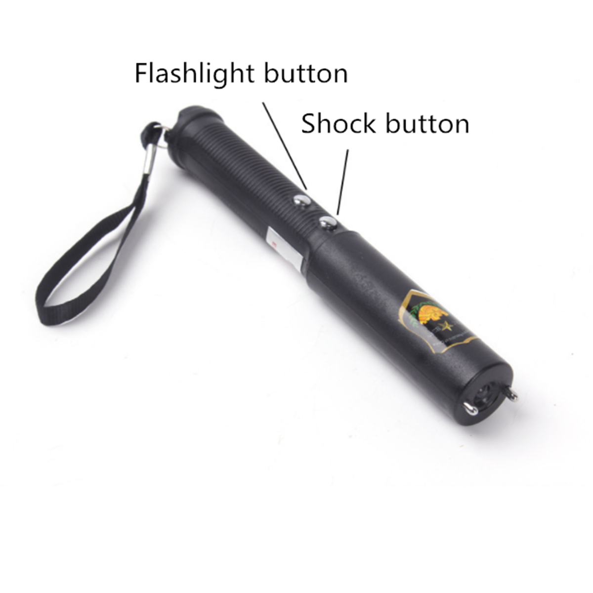 Mini Self Defense Electric Shocker Rechargeable Led Flashlight Key Chain Prank - Picture 2 of 6