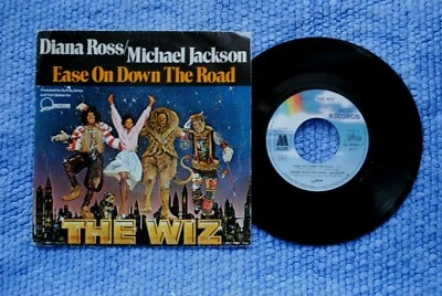 MICHAEL JACKSON - DIANA ROSS / SP MCA 259 591-7 / 1978 Réédition 1984 (F) - Photo 1/2