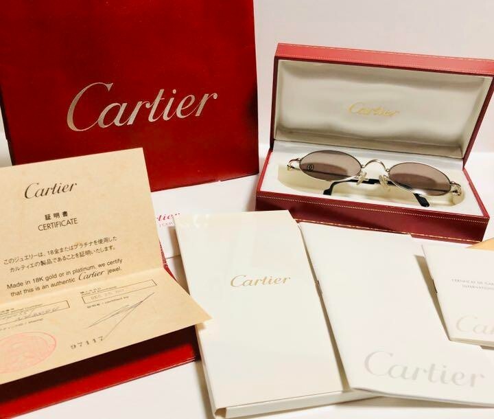 Cartier sunglasses (platinum) Fashion Accessories collection