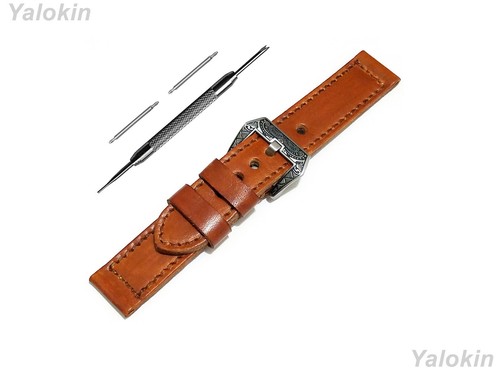 Banda de cuero cepillado marrón claro para Garmin Vivomove Sport, estilo y tendencia -B20 - Imagen 5 de 9