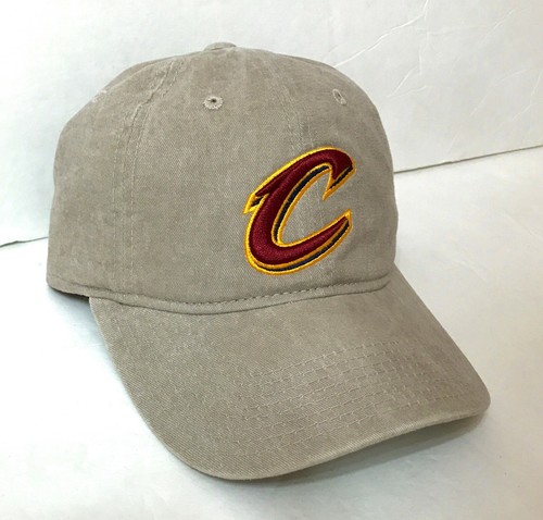 Nuevo SOMBRERO CLEVELAND CAVALIERS PAPÁ letra caqui c logotipo Mitchell&Ness relajado ADULTO - Imagen 9 de 9