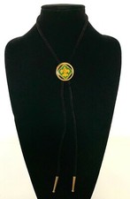 Vintage Sam Houston El Rancho Cima Council Boy Scout BSA Bolo Neckerchief Slide