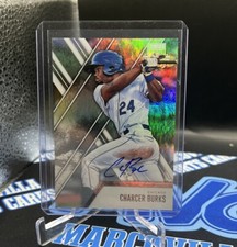 2017 Panini Elite Extra Edition Charcer Burks Autograph Card #90