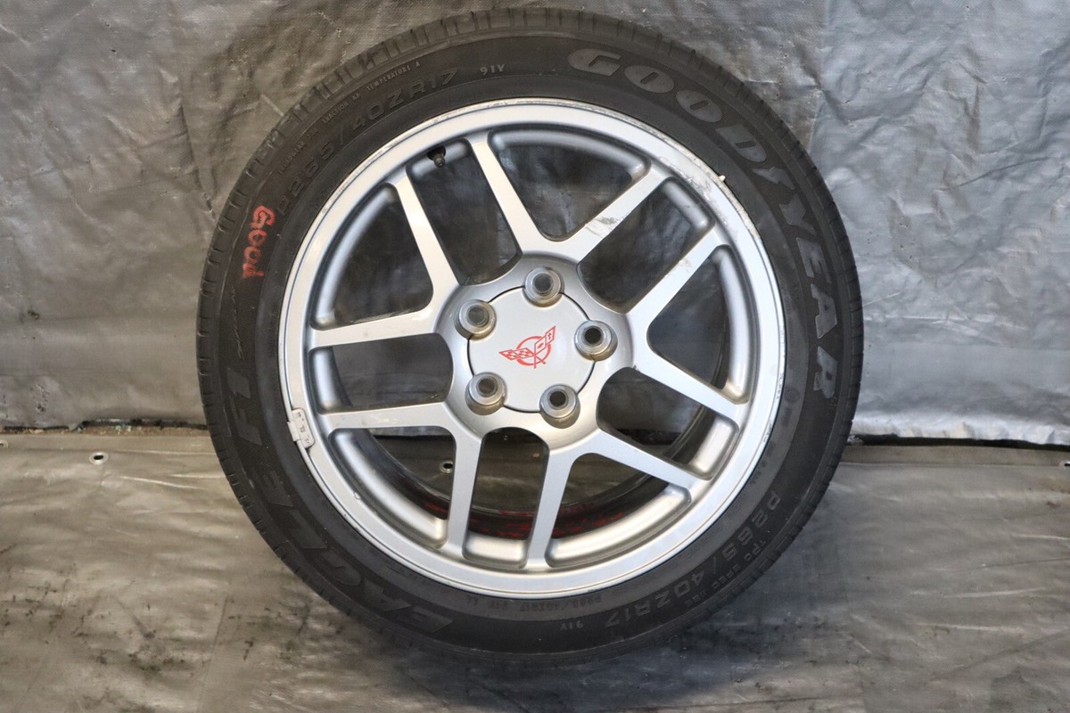 5×5 THE BEST SELECTION OF 2002←2004 2002-2004 Chevrolet Corvette C5 Z06 OEM Front Wheel 17x9.5 +