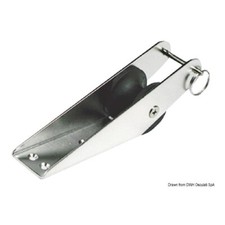 Osculati Musone di prua inox 232 x 51 mm 01.118.91