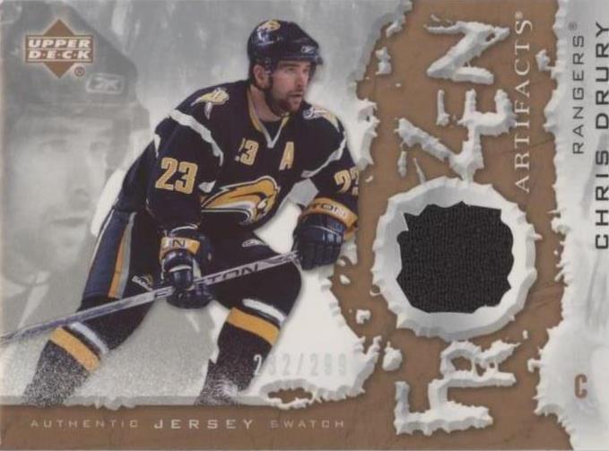 2007-08 Upper Deck Artifacts - Chris Drury #FA-CD - 1 of 1