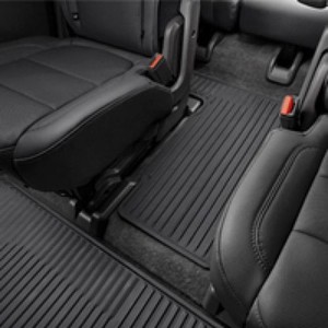 Fits 2018 Chevrolet Traverse 3rd Row All Weather Floor Mat