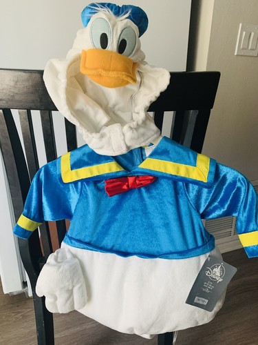Disney Donald Duck Kostüm für Baby Größe 6/12 Monate NEU