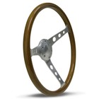 <!--F#f_0-->SAAS CLASSIC WOODGRAIN STEERING WHEEL 380MM DEEP DISH HQ HR HT FJ HOLDEN 48 EH <!--F/-->