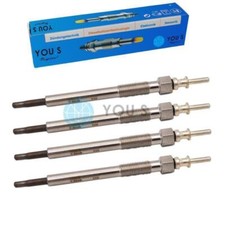 4 Stück YOU.S Original Glühkerzen für HONDA CIVIC VII OPEL ASTRA G 1.7 CTDI