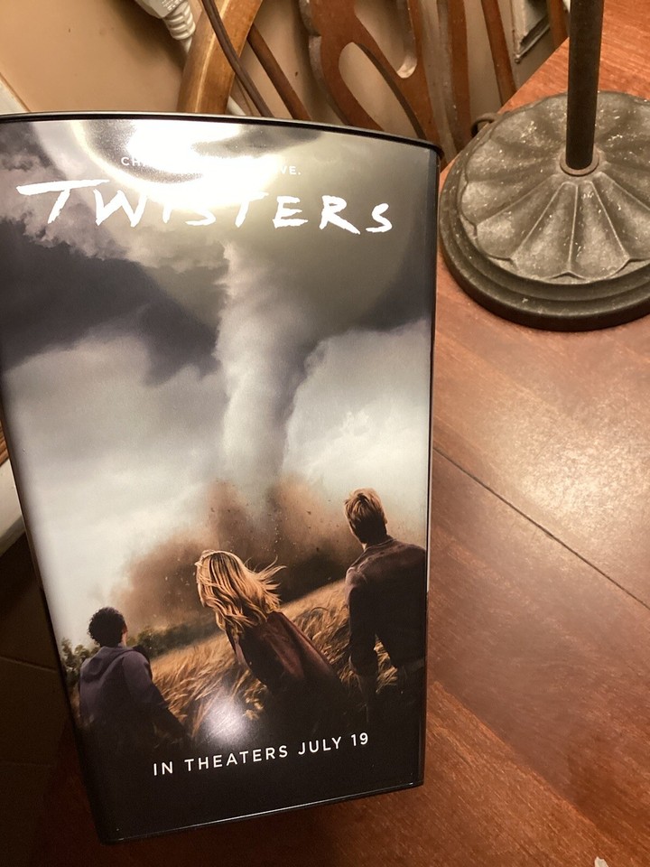 Cinemark Exclusive 2024 Twisters Popcorn Bucket BRAND NEW Movie Theatre