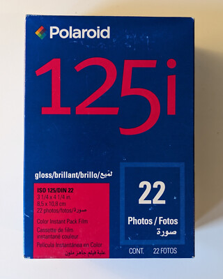 Polaroid 125i 2x Pack Film - 22 Fotos  - exp 05/2009