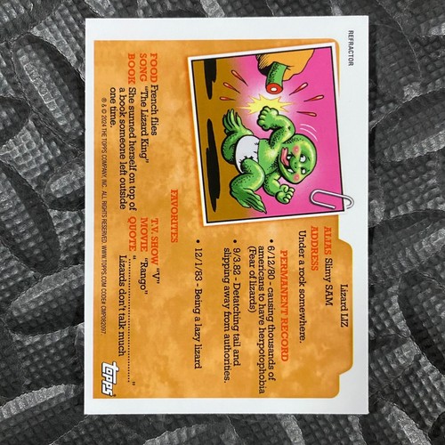 GARBAGE PAIL KIDS 2025 CHROME 7TH SERIES 7 BASE REFRACTOR PICK-A-CARD 251a-AN8b - Picture 201 of 201