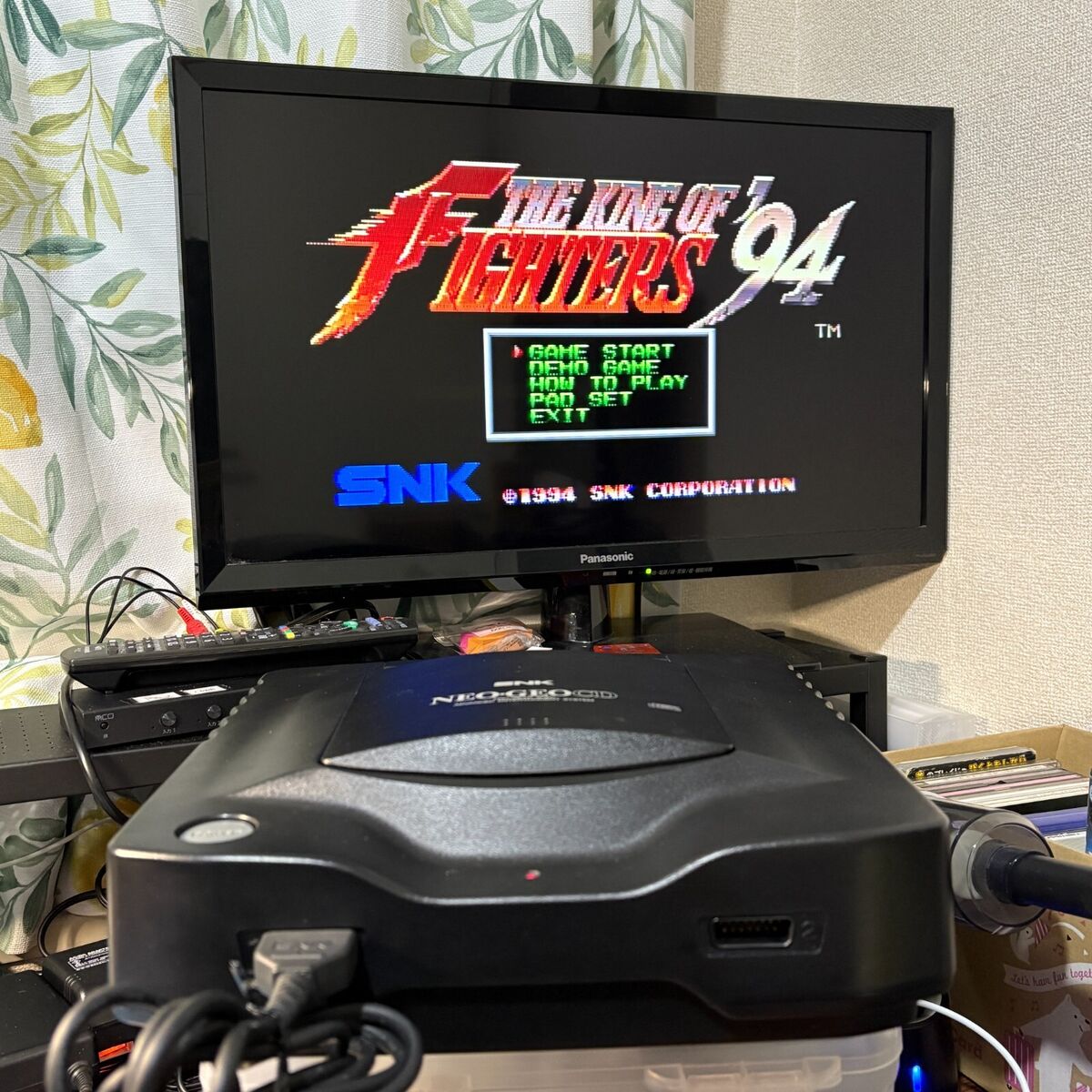 SNK Neo Geo CD Pro-Gear Spec console Rare NEOGEO Box SNK Neo Geo CD Pro-Gear Spec console Rare NEOGEO Box