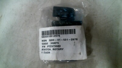 KRAUS & NAIMER PTZ973680 ROTARY SWITCH 600VAC 15A 3PH -FREE SHIPPING