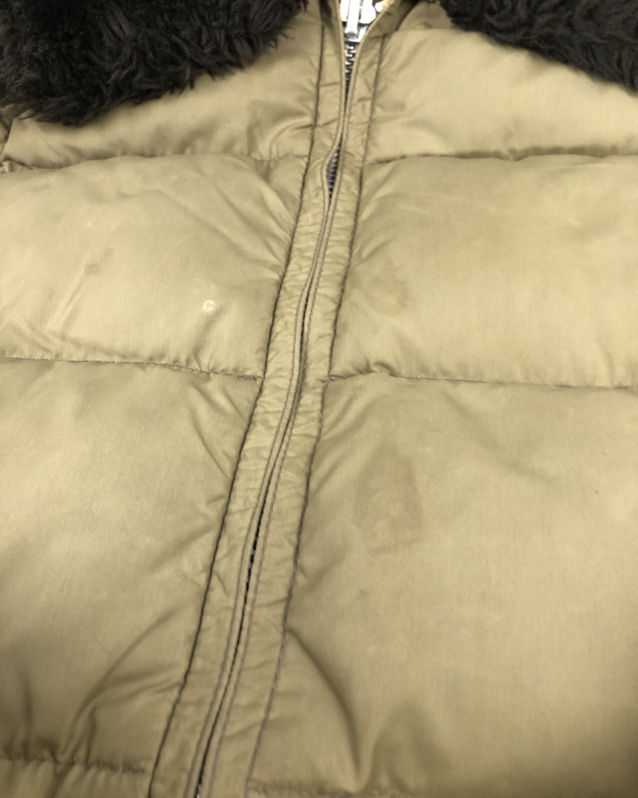 Goose Down Puffer Coat Raven Chieftain 