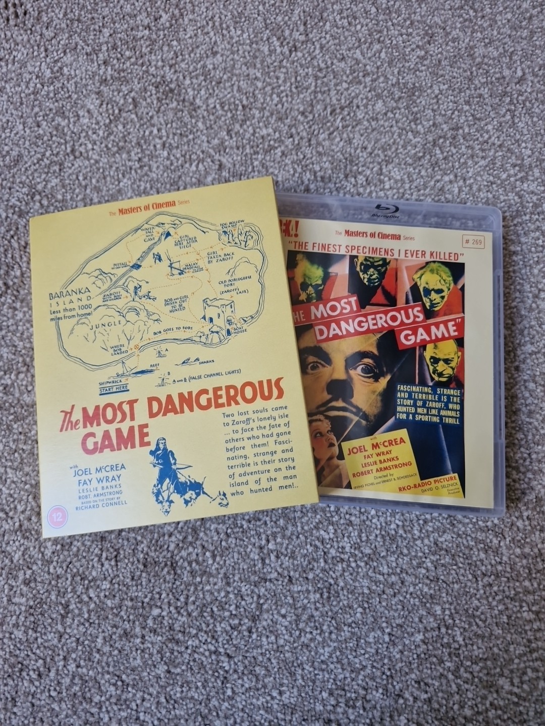 the most dangerous game special edition (eureka) blu ray