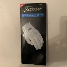 Titleist Perma Soft Women Left Golf Glove Small Pearl Smooth Cabretta Leather