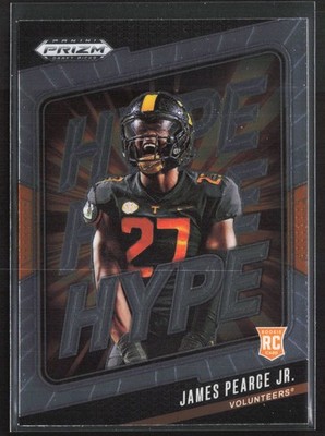 2025 Panini Prizm Draft Picks James Pearce Jr. Hype #15 Tennessee Volunteers