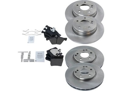 For 2000-2003 Mercedes CLK320 Brake Pad and Rotor Kit Front and Rear 56325BVCF