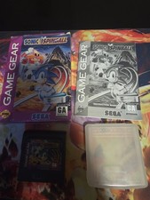 SONIC the HEDGEHOG SPINBALL Sega Game Gear Complete In Box Tested And Working 💪
