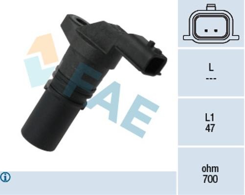 SENSOR CRANKSHAFT PULSE 79318 FOR RENAULT K9K774/764 1.5L 4cyl CLIO III