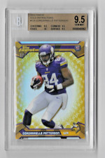 2013 TOPPS FINEST CORDARRELLE PATTERSON GOLD REFRACTOR 30/75 BGS 9.5 WITH 10 SUB