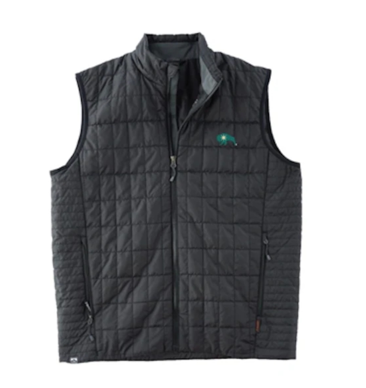 NWT DA Davidson Quilted Down Vest Finance Wall Street Embroidered XL