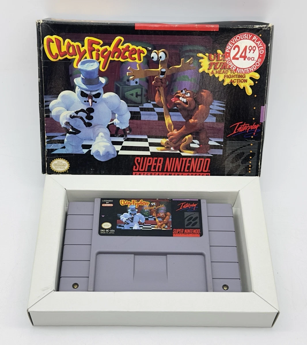 Boxing Video Games Clay Fighter for sale | eBay