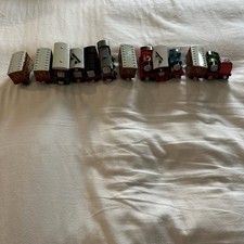 Vintage Thomas The Train Wooden / Metal Mixed Lot of 13 Cars / Engines Vtg