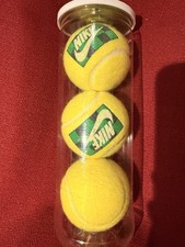 Vintage Nike Promo Tennis Balls John McEnroe Checkerboard Sealed Rare Collector