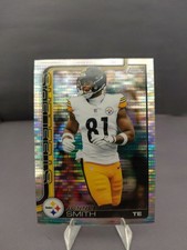 2025 Topps Chrome NFL JONNU SMITH Pulsar Refractor #257 Pittsburgh Steelers 