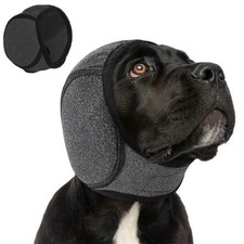 Waterproof Dog Ear Muffs Grooming Swimming Calming Hood Noise Cover