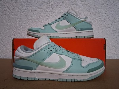 Nike Dunk Low Twist Wmns Retro Basketball Sneaker Sportschuhe EU39 US8 Jade Ice
