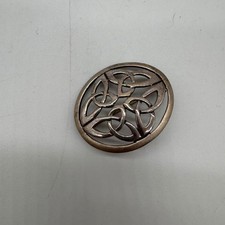Silver Brooch With Celtic Knot