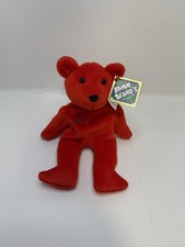 Salvino Bamm Beano's Sammy Sosa 21 Beanie Plush Bear 8" Vintage Aug 1998