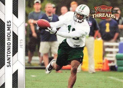 Santonio Holmes 2010 Panini Threads #103 New York Jets Football