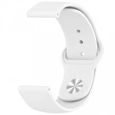 Watch Band For Samsung Galaxy Watch Active Xiaomi Amazfit Bip 20 Mm White