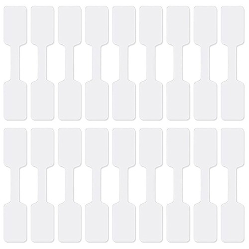 100 Pcs Reusable Wire Tags Cord Labels Cable Set Office Convenient Stickers - 第 2/12 張圖片