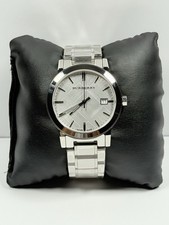 Image of Burberry The City BU9000 Silver Dial Stainless Steel Unisex Watch