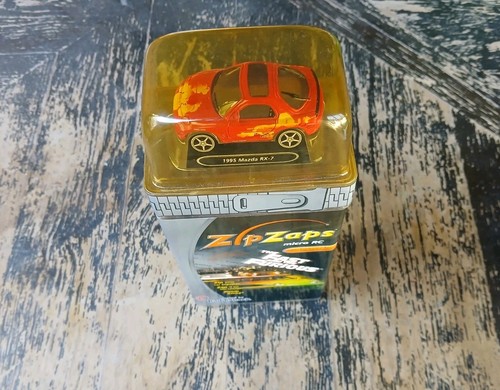 ZipZaps RC CAR Fast & Furious 1995 Mazda RX-7 "Orange Julius" RadioShack - Picture 3 of 9