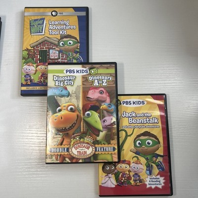 Kids DVD Bundle 3 - PBS/PBS Kids - Dinosaur Train, Learning Adventures Tool Kit