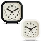 Acctim - Robyn Bedside Mini Alarm Clock, Analogue, Back Light & Snooze Square UK
