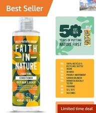 Natural Grapefruit & Orange Conditioner, 400ml -  & Purifying for Oily Hair 17.48 per litre