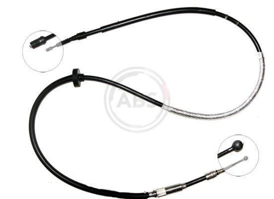 A.B.S.-OE K18476-OE Cable Pull, parking brake for AUDI